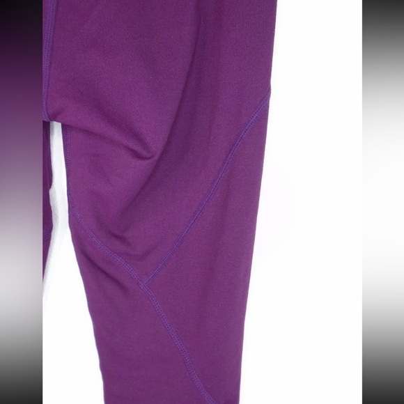 Fabletics Dynamic High-Waisted Lattice 7/8 Yoga Legging Extra Small XS Purple - Picture 11 of 16